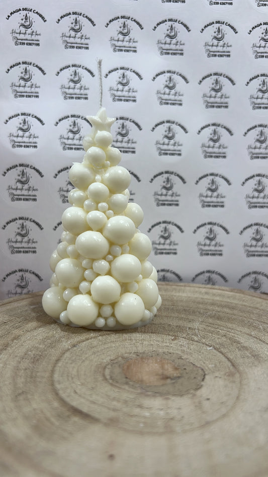 Alberello natalizio con palline